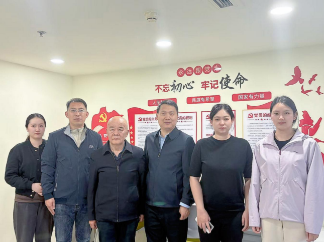 北京市社会服务领域基金会第二联合党委委员走访调研北京生命线公益基金会